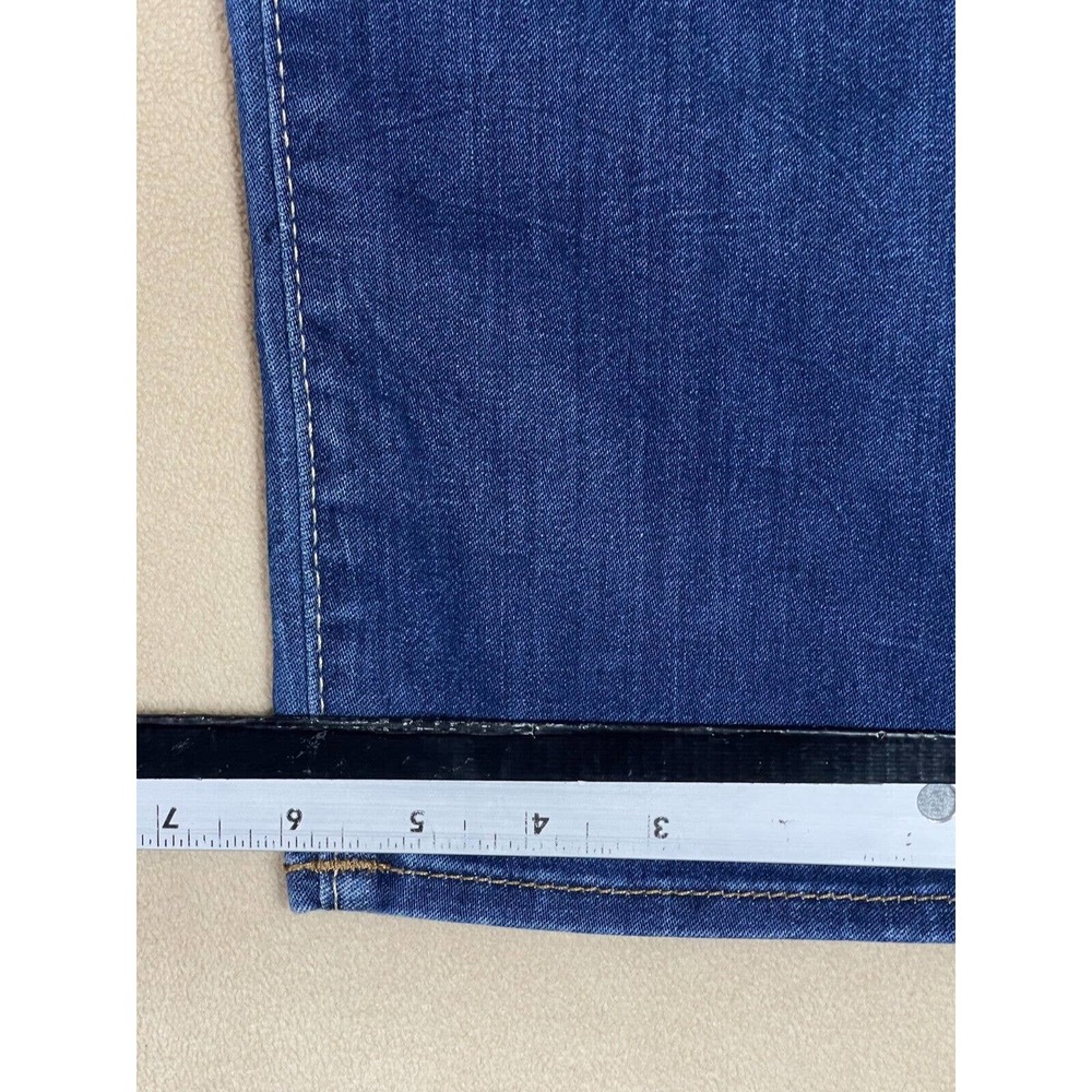 True Religion Victoria‎ Womens 26 Skinny Jeans Stretch Embroidered Regular Fit - Picture 6 of 11